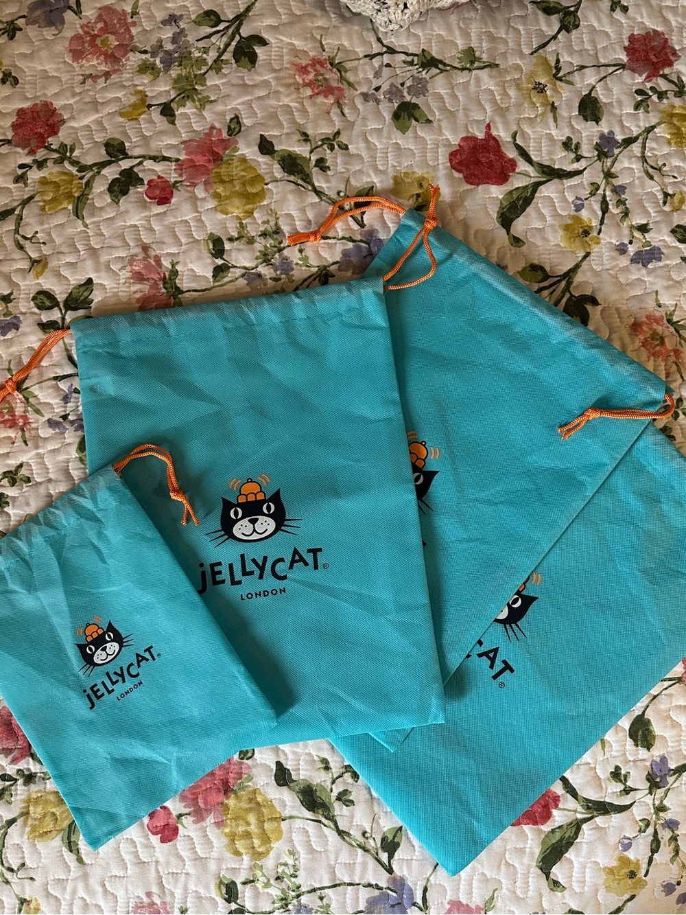 Jellycat Turquoise Dust Bags